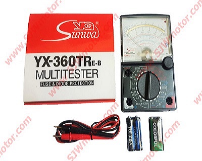 มัลติมิเตอร์เข็มวัดไฟรุ่นYG SUNWA YX-360TR E-B